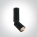 Луна за външен монтаж One Light 65105EA/B BLACK CYLINDER SURFACE MOUNTING LAMP