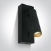 LED аплик с USB изход One Light 65746A/B/W 3W 3000K BLACK READING WALL LAMP WITH USB SOCKET