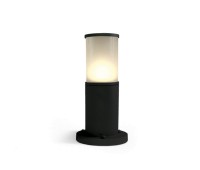 One Light 67100/B BLACK IP54 BOLLARD LAMP