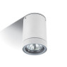 One Light 67130C/W WHITE IP54 CYLINDER SURFACE MOUNTING LAMP