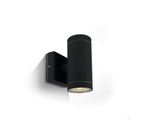 Фасаден аплик One Light 67130/B BLACK IP54 CYLINDER FACADE WALL LAMP