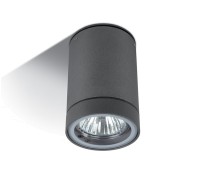 One Light One Light 67130C/AN ANTHRACITE IP54 CYLINDER SURFACE MOUNTING LAMP