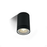 Луна за външен монтаж One Light 67130C/B BLACK IP54 CYLINDER SURFACE MOUNTING LAMP