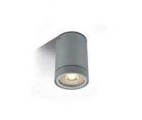 One Light 67130C/G GREY IP54 CYLINDER SURFACE MOUNTING LAMP