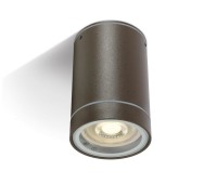One Light 67130C/BR BROWN IP54 CYLINDER SURFACE MOUNTING LAMP