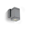 Фасаден аплик One Light 67130F/G GREY IP54 CUBE FACADE WALL LAMP