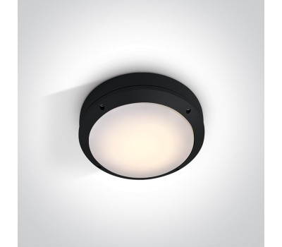 One Light 67204/B BLACK ROUND IP54