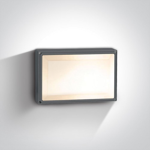 One Light 67208B/AN ANTHRACITE RECTANGULAR IP54