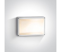 One Light 67208B/W WHITE RECTANGULAR IP54