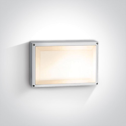 One Light 67208B/W WHITE RECTANGULAR IP54