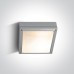 One Light 67210/G GREY SQUARE IP54