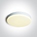 LED фасаден плафон One Light 67220A/W/V 18W CCT 3000K -4000K - 6000K WHITE ROUND FACADE CEILING LAMP IP65
