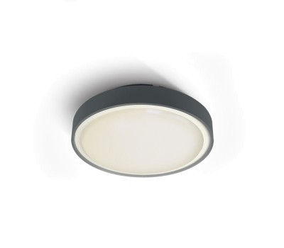 Фасаден плафон One Light 67280E/AN ANTHRACITE IP65 ROUND FACADE CEILING LAMP