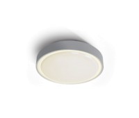 One Light 67280E/G GREY IP65 ROUND FACADE CEILING LAMP