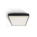 One Light 67282E/B BLACK IP65 SQUARE FACADE CEILING LAMP