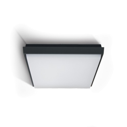 One Light 67363A/AN/W 30W 3000K IP54 SQUARE FACADE CEILING LAMP