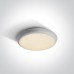 LED фасаден плафон One Light 67366/W/W 12W 3000K IP54 ROUND FACADE CEILING LAMP