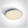 LED фасаден плафон One Light 67370/W/V 25W CCT IP54 ROUND FACADE CEILING LAMP