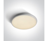LED фасаден плафон One Light 67370/W/W 25W 3000K IP54 ROUND FACADE CEILING LAMP