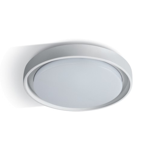 LED фасаден плафон One Light 67384/W/W 30W 3000K IP54 ROUND FACADE CEILING LAMP