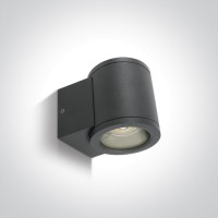 Фасаден аплик One Light 67400A/AN ANTHRACITE IP54 CYLINDER FACADE WALL LAMP