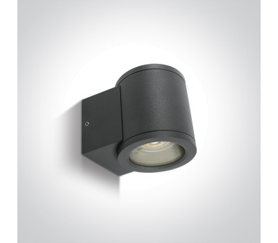 Фасаден аплик One Light 67400A/AN ANTHRACITE IP54 CYLINDER FACADE WALL LAMP