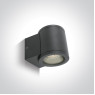 Фасаден аплик One Light 67400A/AN ANTHRACITE IP54 CYLINDER FACADE WALL LAMP
