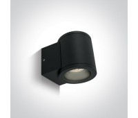 Фасаден аплик One Light 67400A/B BLACK IP54 CYLINDER FACADE WALL LAMP