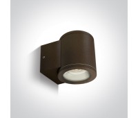 Фасаден аплик One Light 67400A/BR BROWN IP54 CYLINDER FACADE WALL LAMP