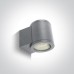 Фасаден аплик One Light 67400A/G GREY IP54 CYLINDER FACADE WALL LAMP