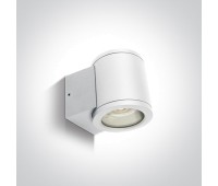 Фасаден аплик One Light 67400A/W WHITE IP54 CYLINDER FACADE WALL LAMP