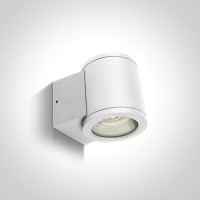 Фасаден аплик One Light 67400A/W WHITE IP54 CYLINDER FACADE WALL LAMP