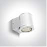 Фасаден аплик One Light 67400A/W WHITE IP54 CYLINDER FACADE WALL LAMP