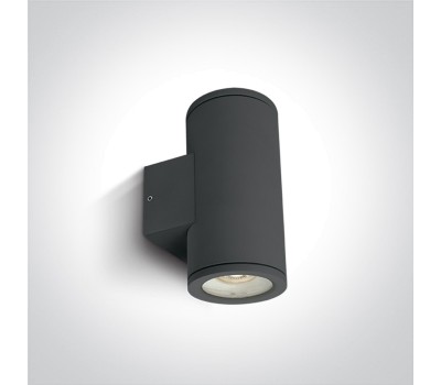 Фасаден аплик One Light 67400B/AN ANTHRACITE IP54 CYLINDER FACADE WALL LAMP