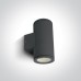 Фасаден аплик One Light 67400B/AN ANTHRACITE IP54 CYLINDER FACADE WALL LAMP