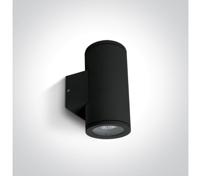 Фасаден аплик One Light 67400B/B BLACK IP54 CYLINDER FACADE WALL LAMP