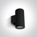 Фасаден аплик One Light 67400B/B BLACK IP54 CYLINDER FACADE WALL LAMP