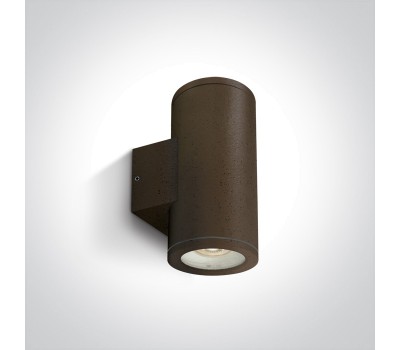 Фасаден аплик One Light 67400B/BR BROWN IP54 CYLINDER FACADE WALL LAMP
