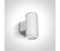 Фасаден аплик One Light 67400B/W WHITE IP54 CYLINDER FACADE WALL LAMP