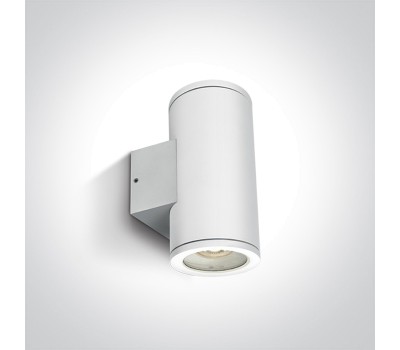 Фасаден аплик One Light 67400B/W WHITE IP54 CYLINDER FACADE WALL LAMP