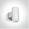 Фасаден аплик One Light 67400B/W WHITE IP54 CYLINDER FACADE WALL LAMP