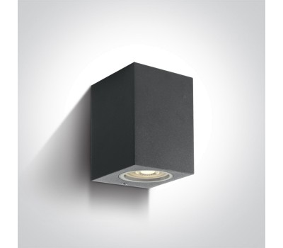 Фасаден аплик One Light 67426/AN SQUARE FACADE WALL LAMP ANTHRACITE