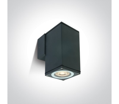 Фасаден аплик One Light 67426B/AN SQUARE FACADE WALL LAMP ANTHRACITE