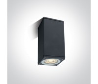 Фасадна луна за външен монтаж One Light 67426D/AN SQUARE FACADE SURFACE MOUNTING LAMP ANTHRACITE