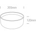 LED плафон One Light 67438/B/W 40W 3000K ROUND LED CEILING LAMP
