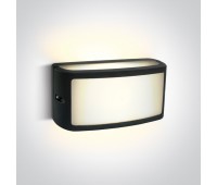 LED фасаден аплик One Light 67474A/AN/W 10W LED 3000K IP54 ANTHRACITE FACADE WALL LAMP