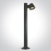 Градински стълб One Light 67534B/AN ANTHRACITE IP65 BOLLARD LAMP