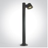 One Light 67534B/AN ANTHRACITE IP65 BOLLARD LAMP