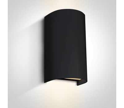Фасаден аплик One Light 67536B/B BLACK IP65 FACADE WALL LAMP