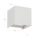 LED фасаден аплик ORION AL 11-1192 Cube 